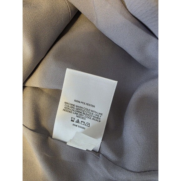 Express Double Breasted Blazer Jacket Large Gray Like New Career Suit - Picture 3 of 7